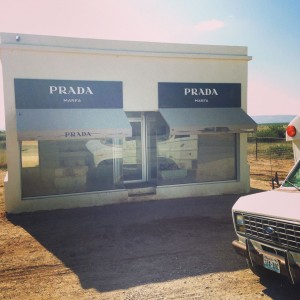 The Prada Marfa "store"